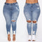 Stretch Ripped Women Jeans