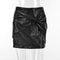 Women's Versatile Casual High Waist PU Leather Skirt